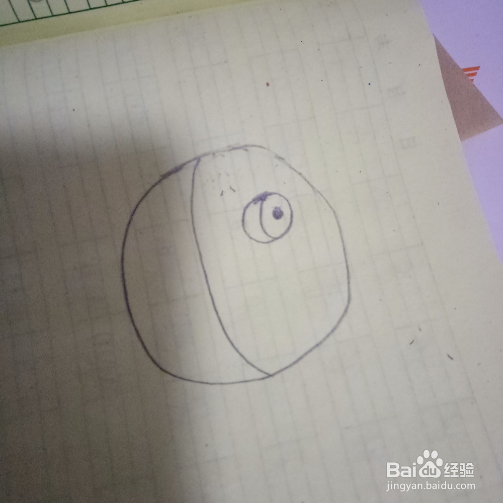 怎样画小胖鱼简笔画