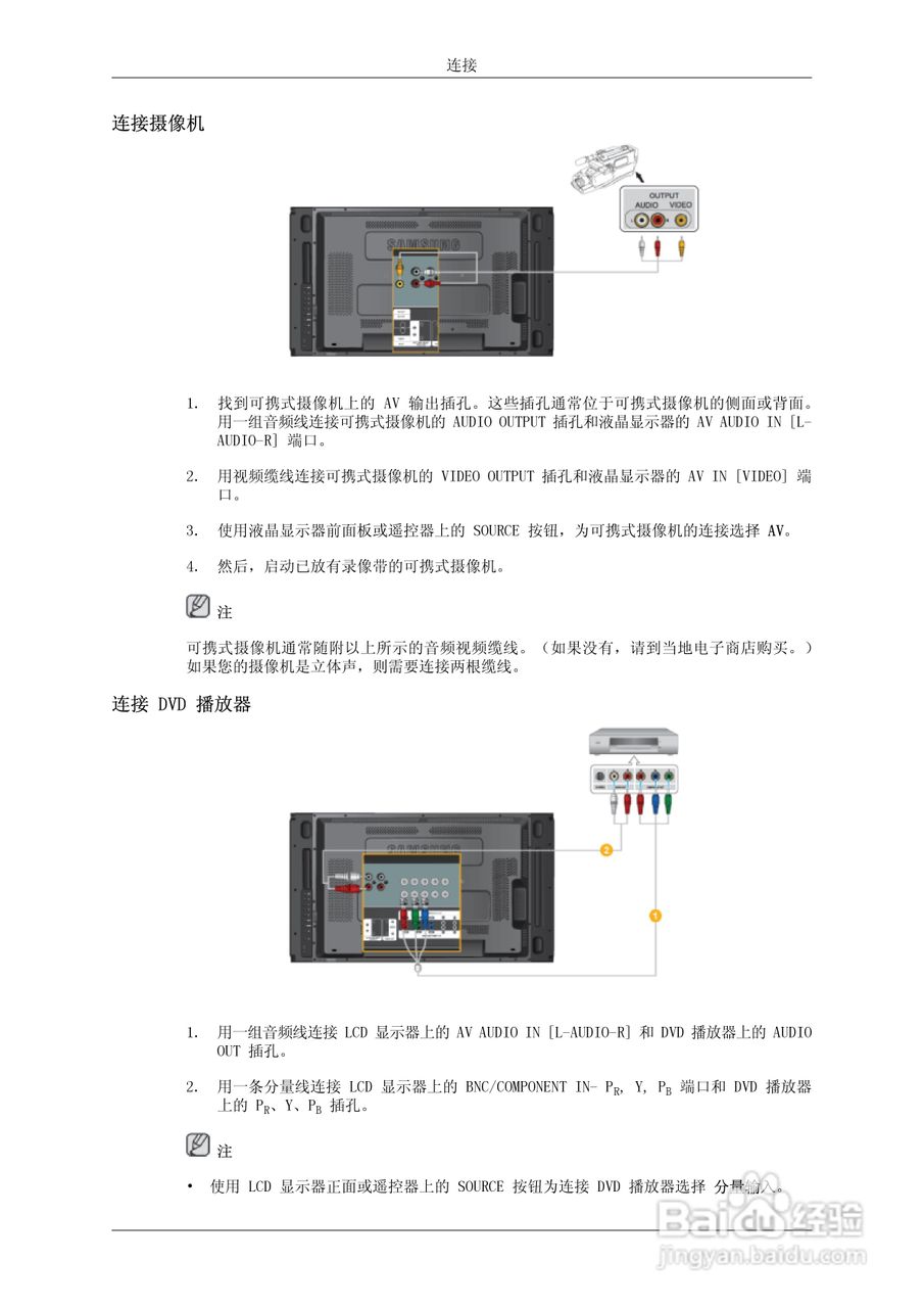 三星460UTn液晶显示器使用说明书:[3]