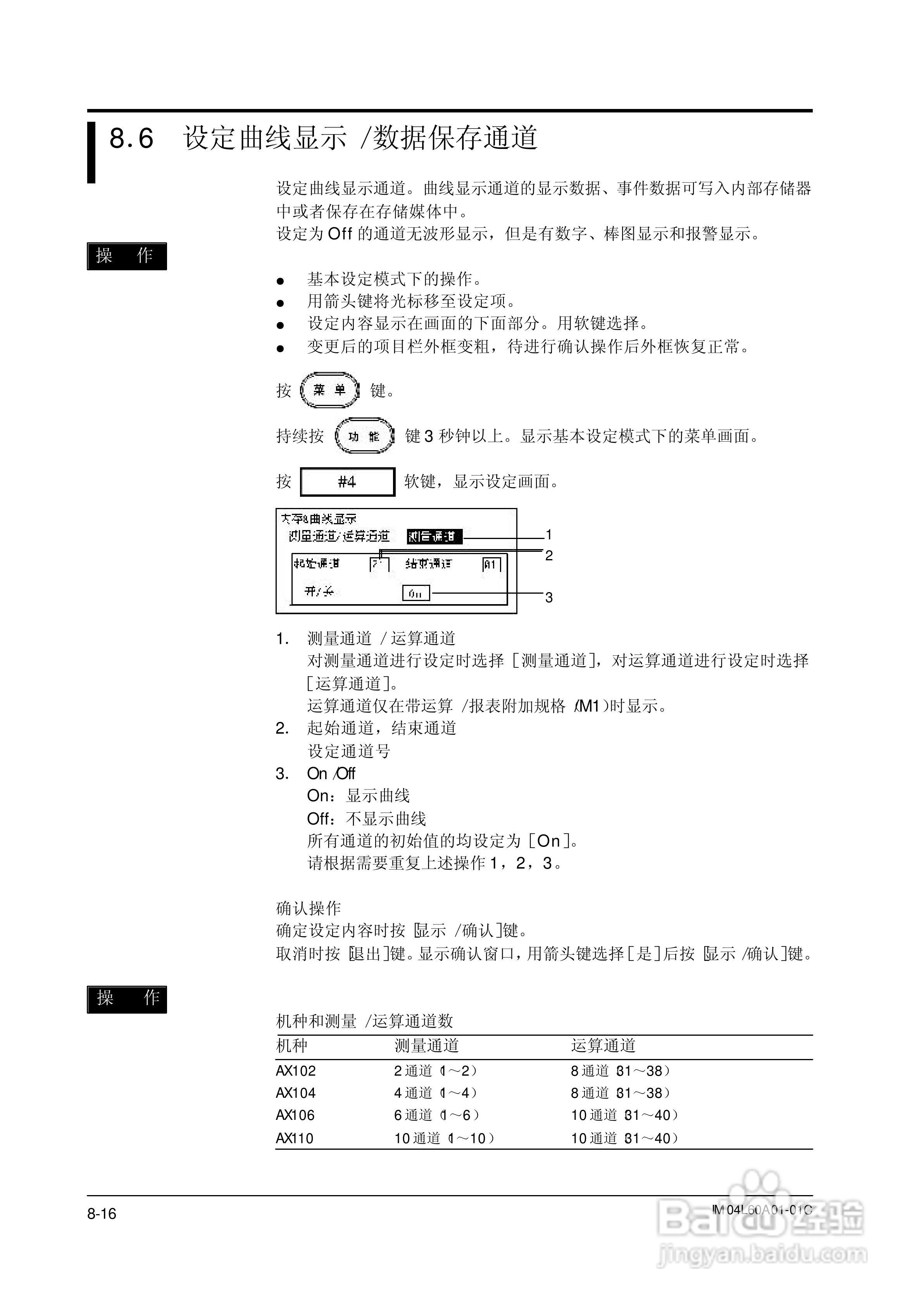 AX100无纸记录仪说明书:[16]