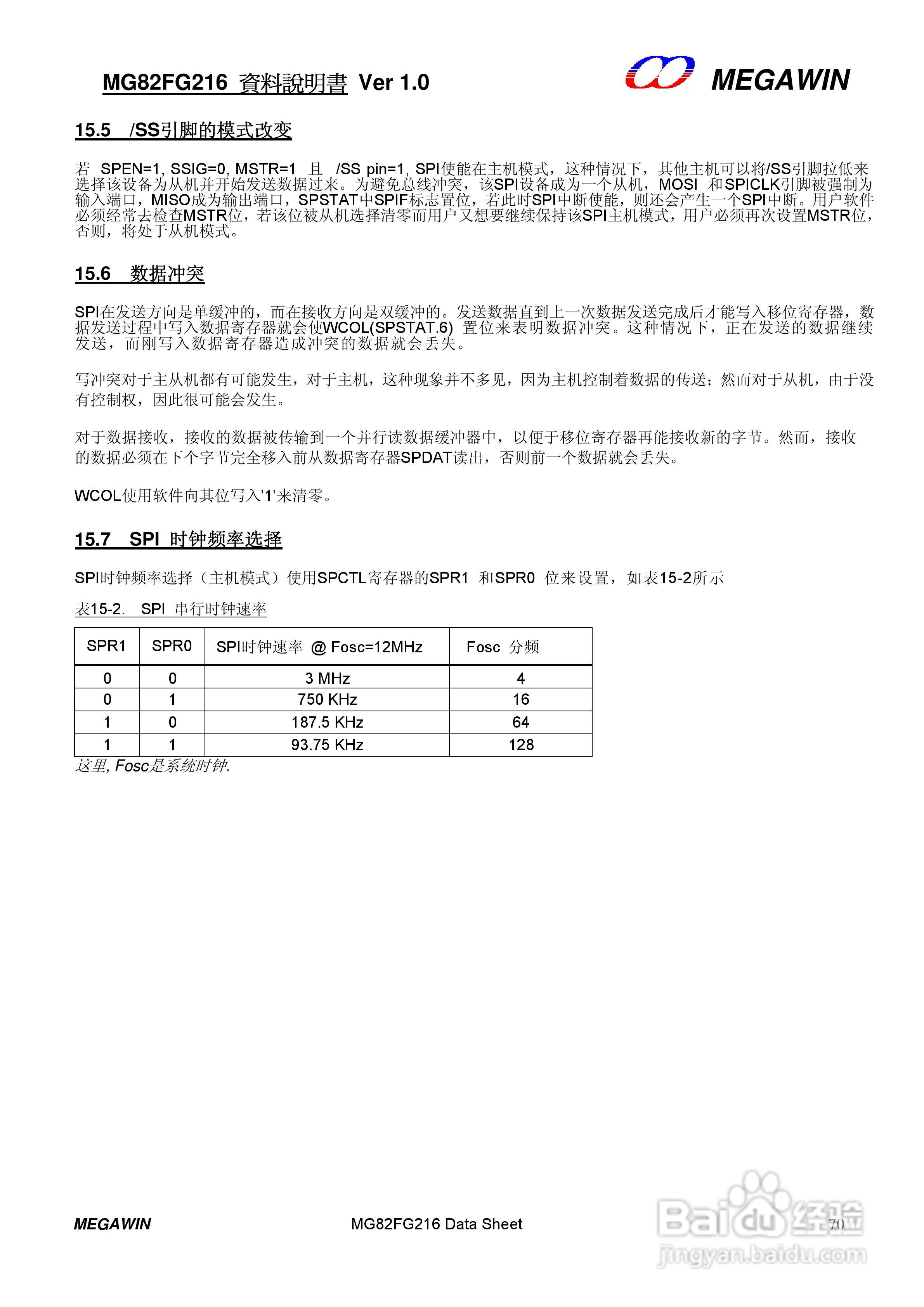 MEGAWIN MG82FG216 8 位微处理器用户手册:[7]