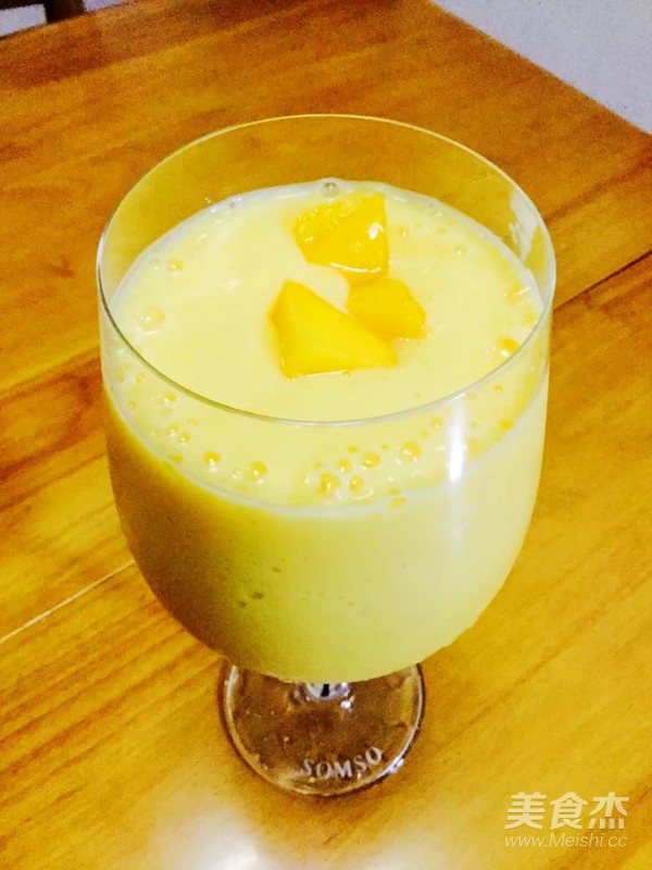 芒果奶昔的做法