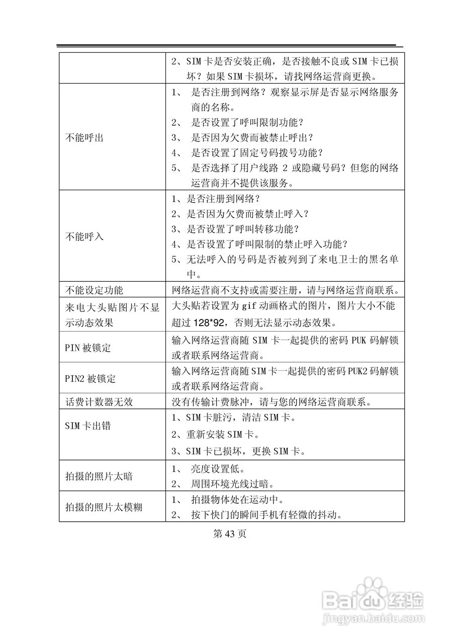 TCL M530手机使用说明书:[5]