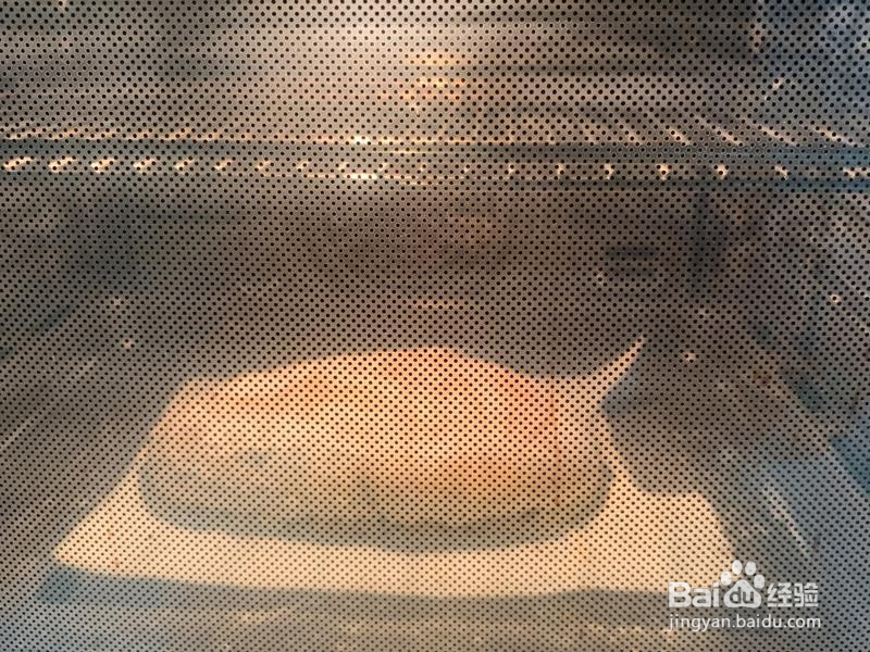 一次发酵葡萄干大面包的做法