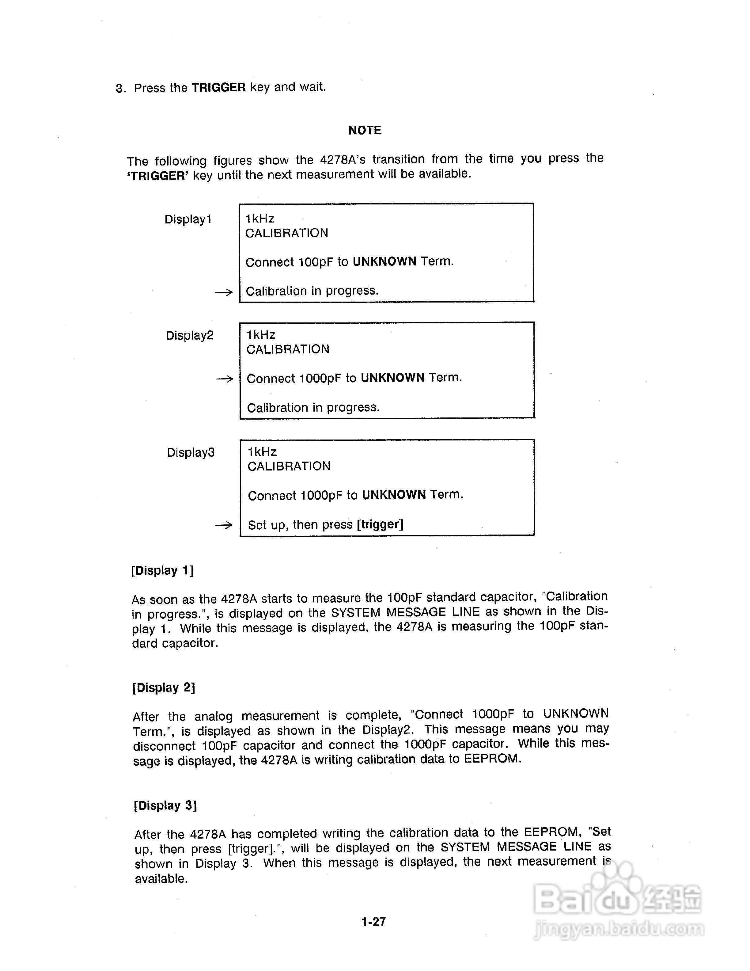 HP 4278A测试电桥使用说明书:[5]