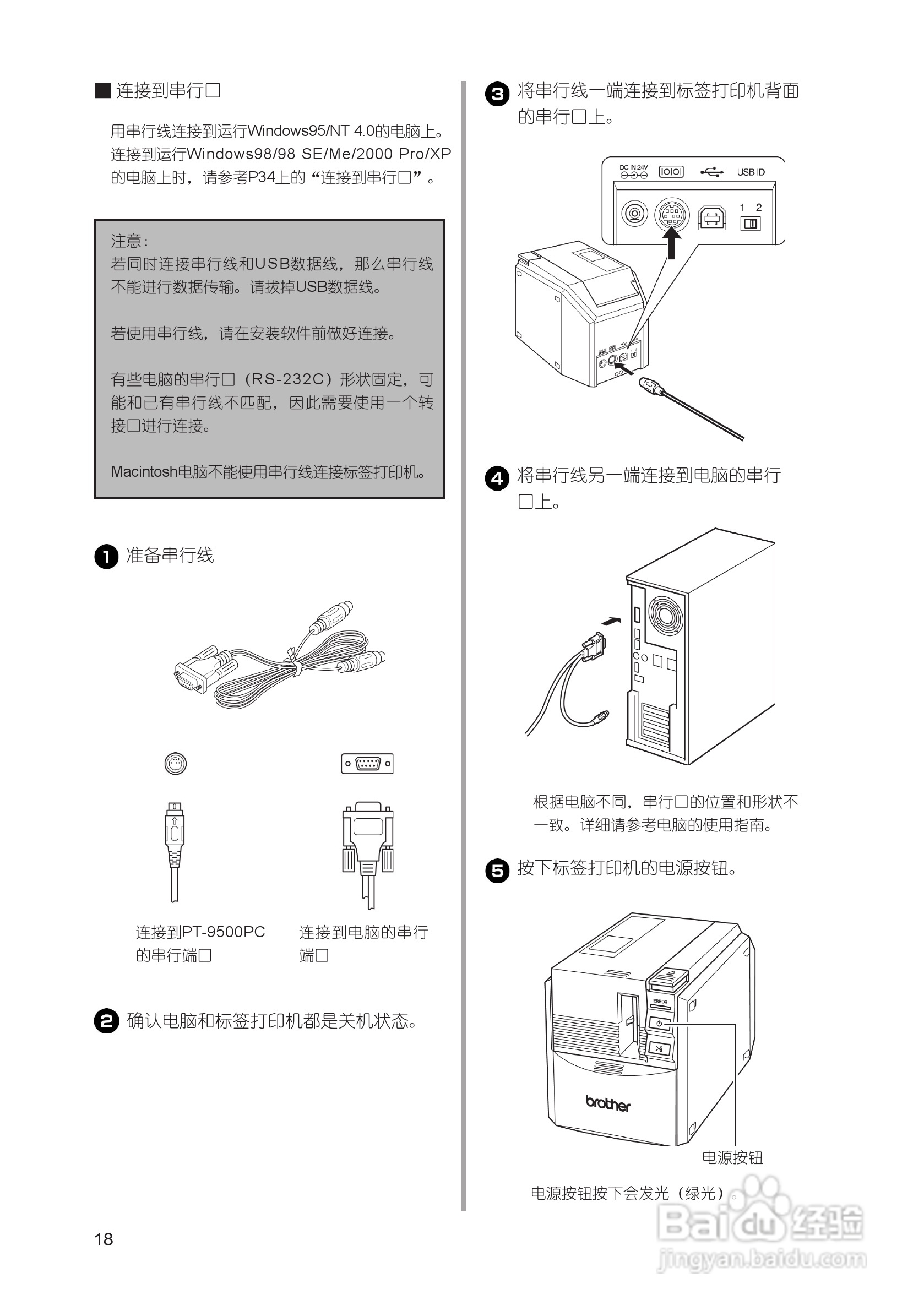 兄弟PT-9500PC标签打印机使用说明书:[2]
