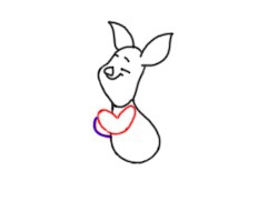 简笔画--如何画Disney维尼熊中的piglet