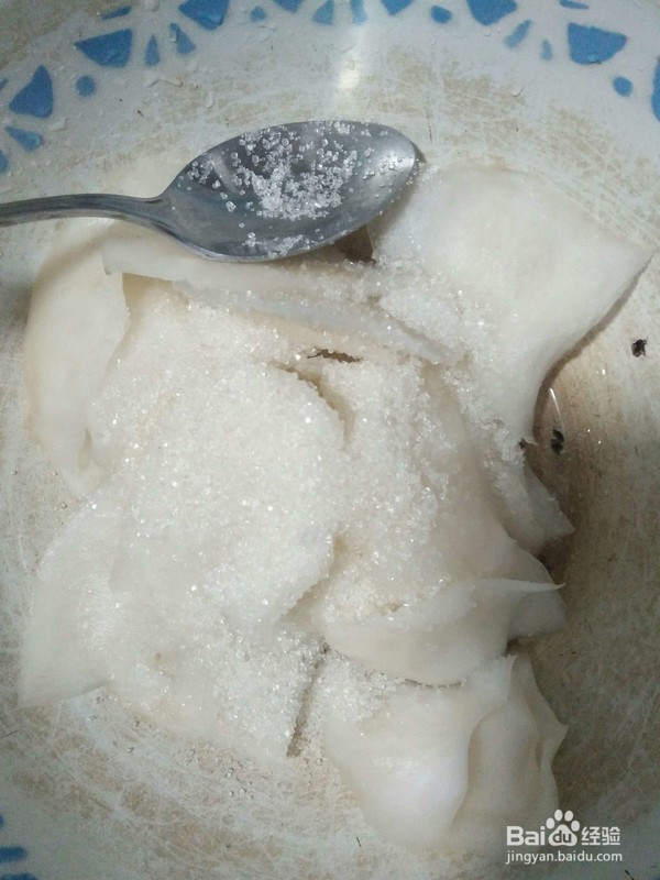 下饭小凉菜糖醋萝卜皮的制作方法