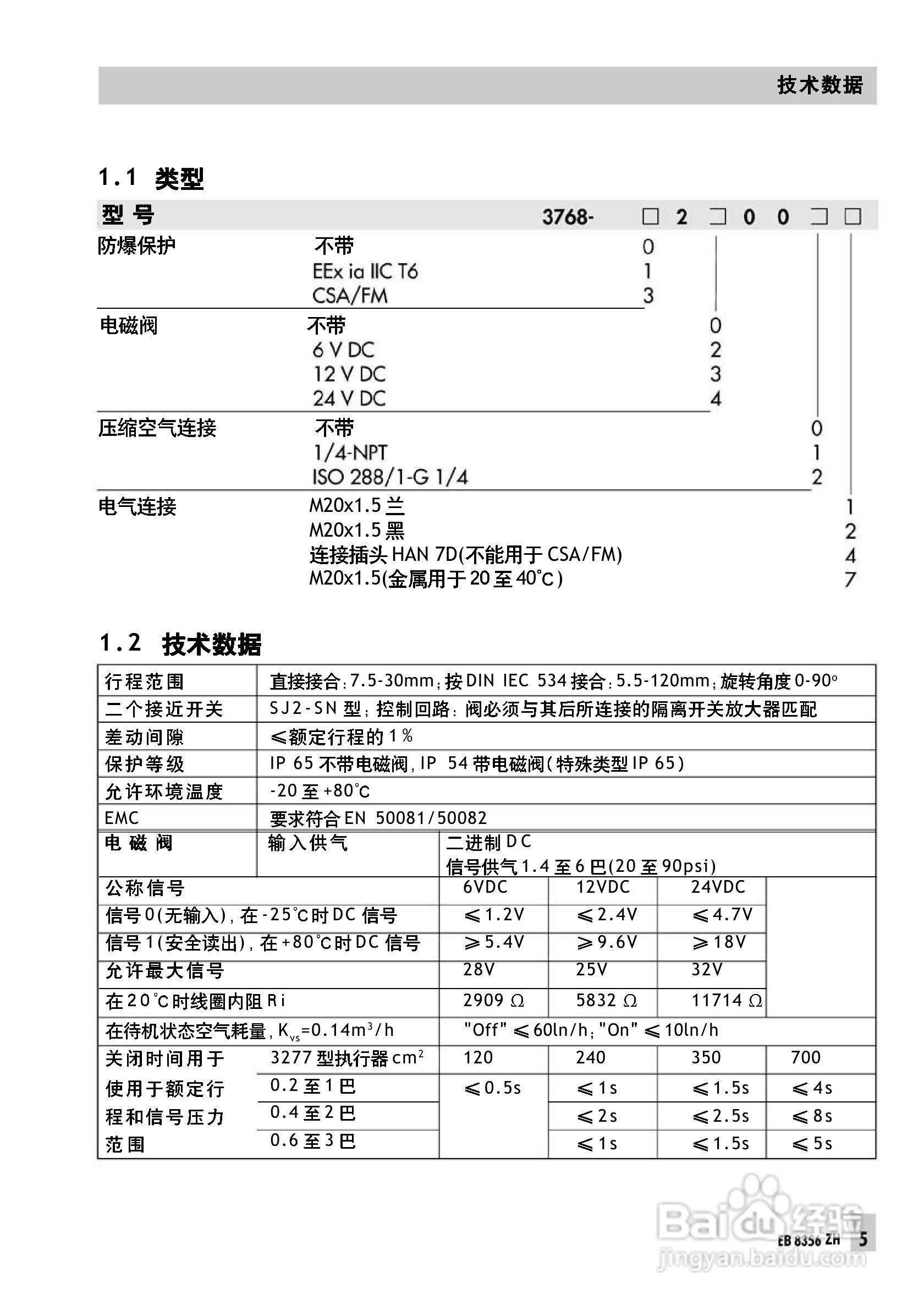 Samson 3768型限位开关中文安装维修手册:[1]
