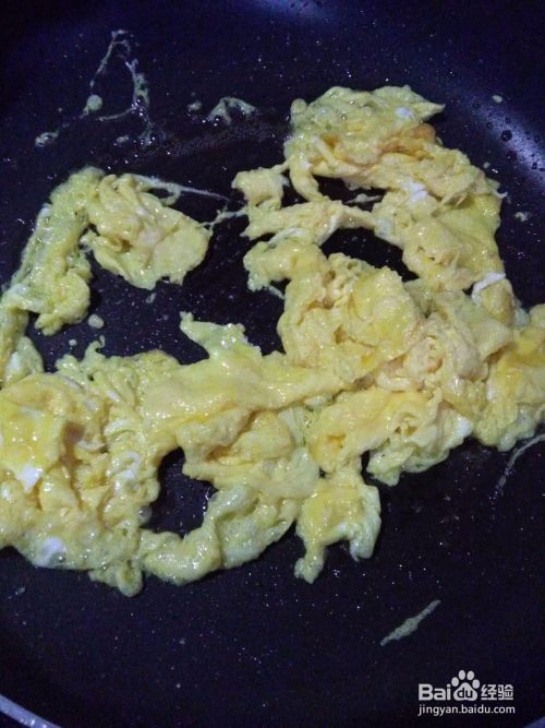 青菜炒鸡蛋的做法