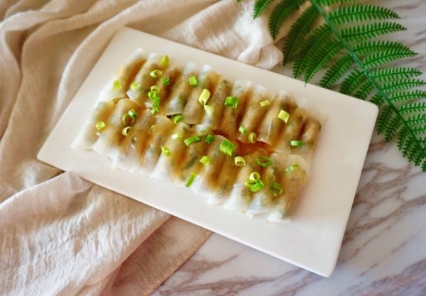 清蒸水晶萝卜肉卷