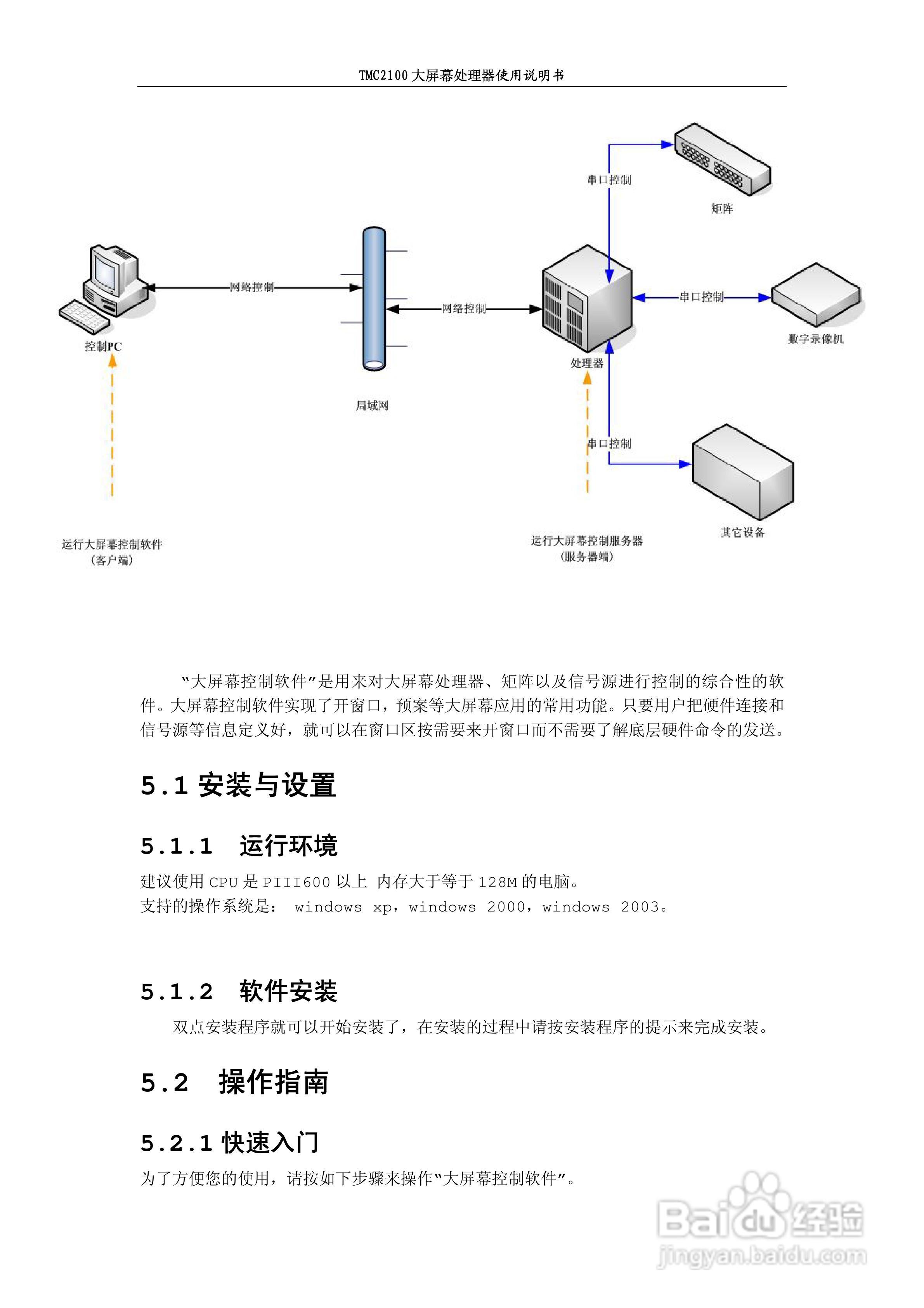 彩讯TMC2100系列大屏控制器使用说明书:[1]