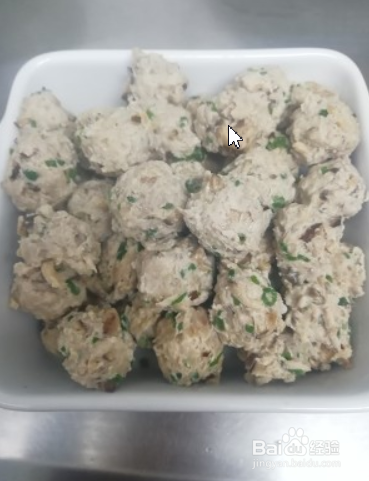 香菇肉丸的做法