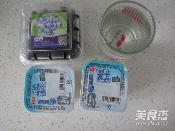 蓝莓酸奶的做法