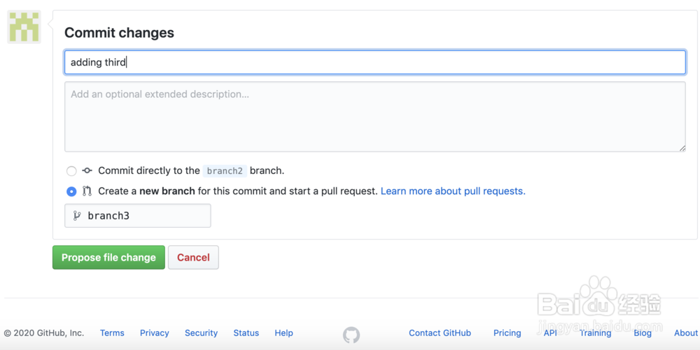 如何在github里为仓库创建新的分支