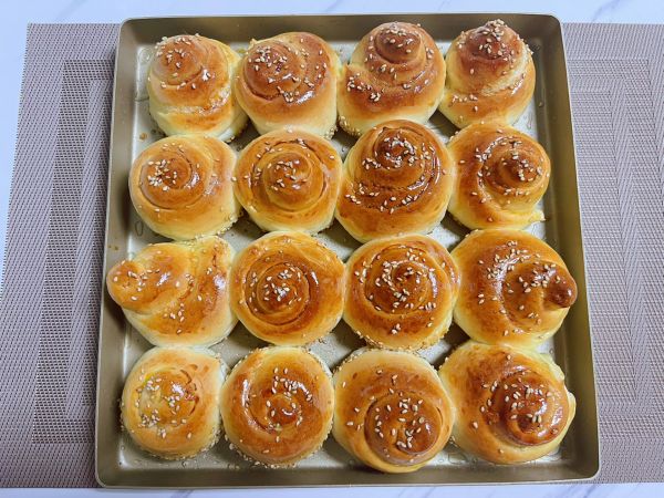 蜂蜜脆底小面包