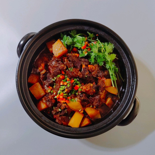 茄汁红烧牛腩土豆