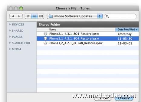 保持基带升级iPhone4固件到iOS4.3.1甚至更高