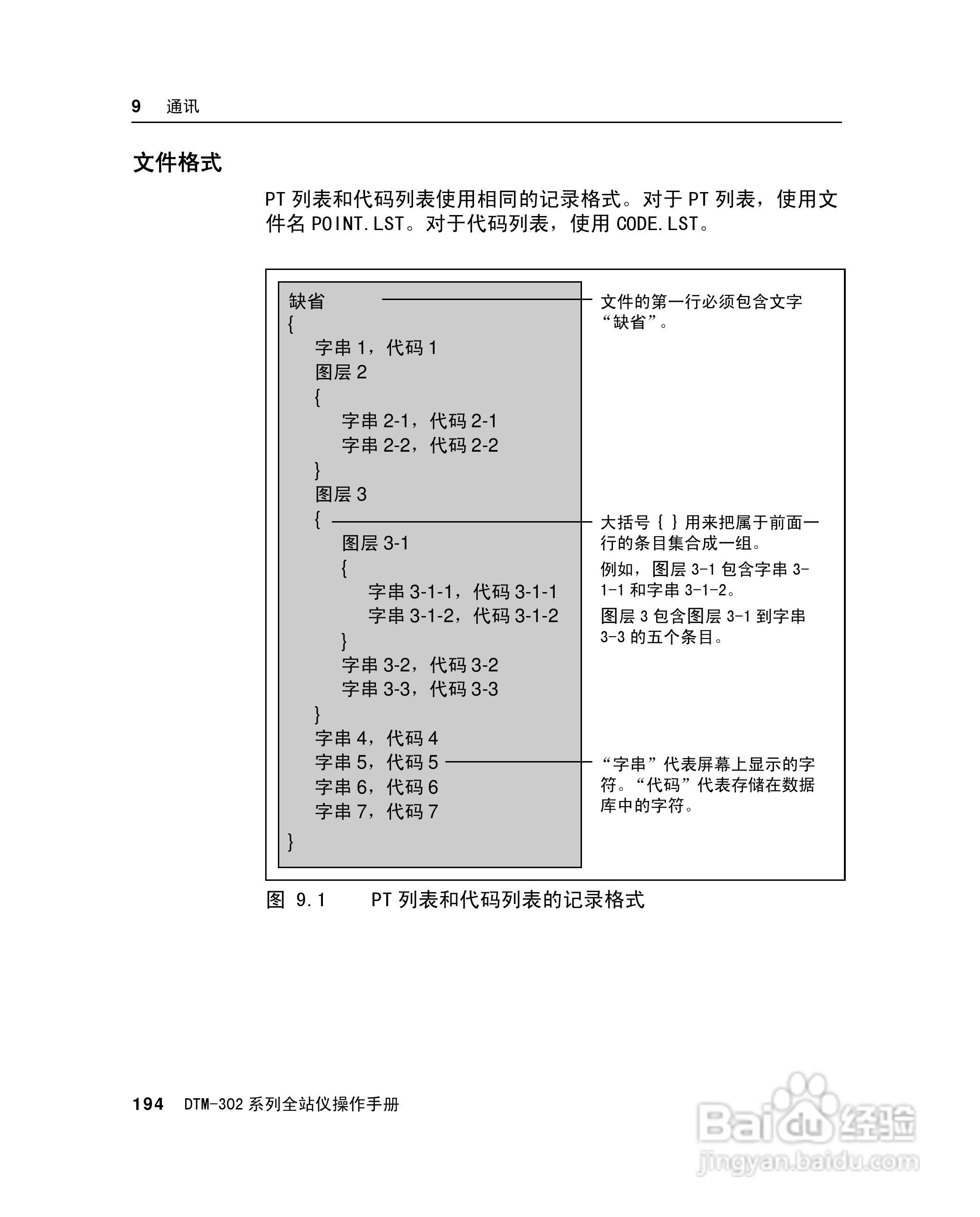 尼康DTM-302、332、352、362 系列全站仪使用手册:[21]