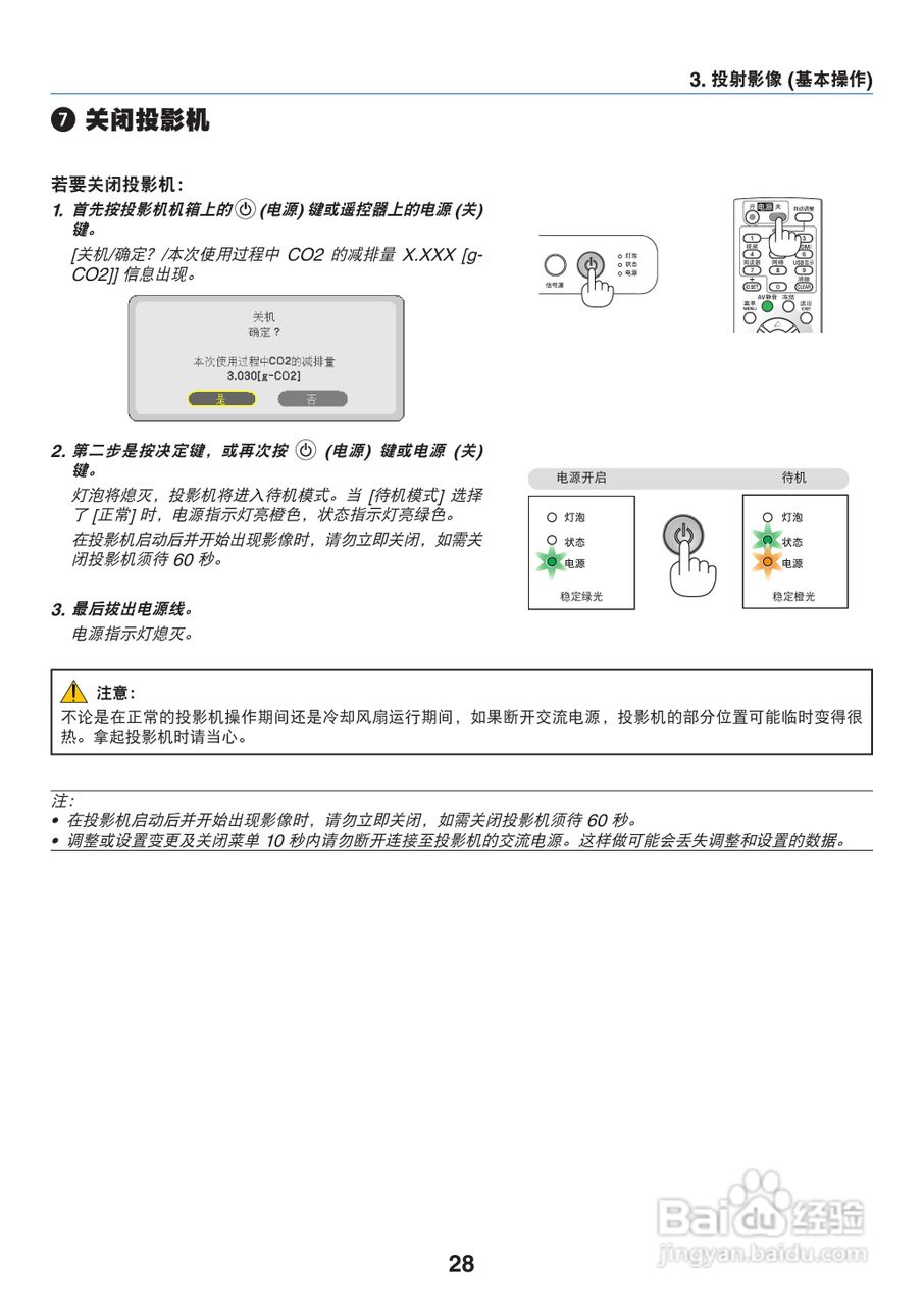 NEC NP-V230+投影机使用说明书:[4]