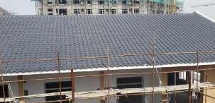 钢檩条小青瓦做法