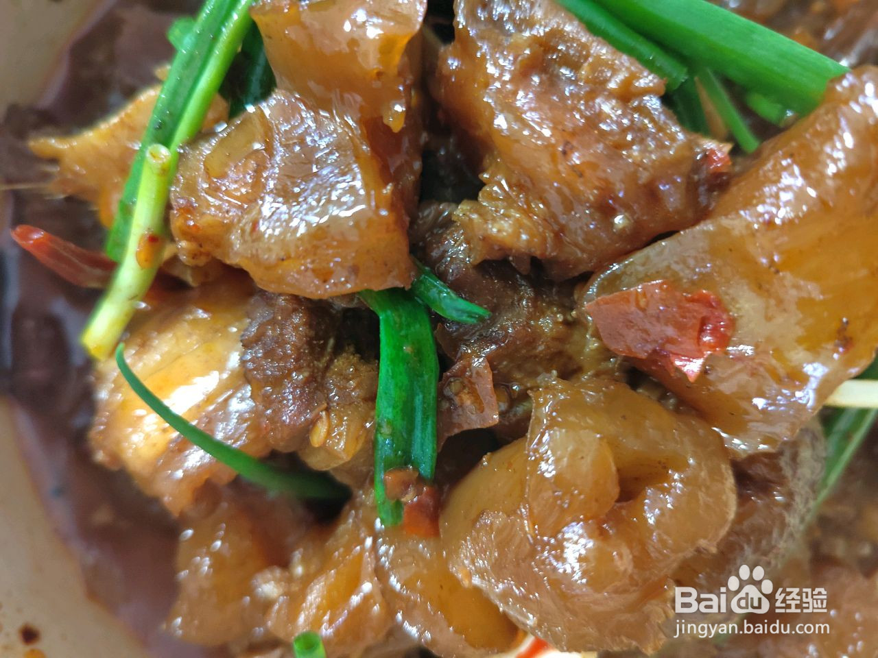 红烧牛蹄筋的做法
