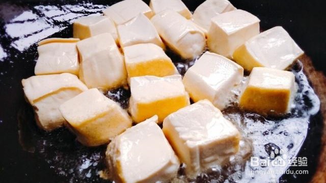 鲜香菇烧豆腐的做法