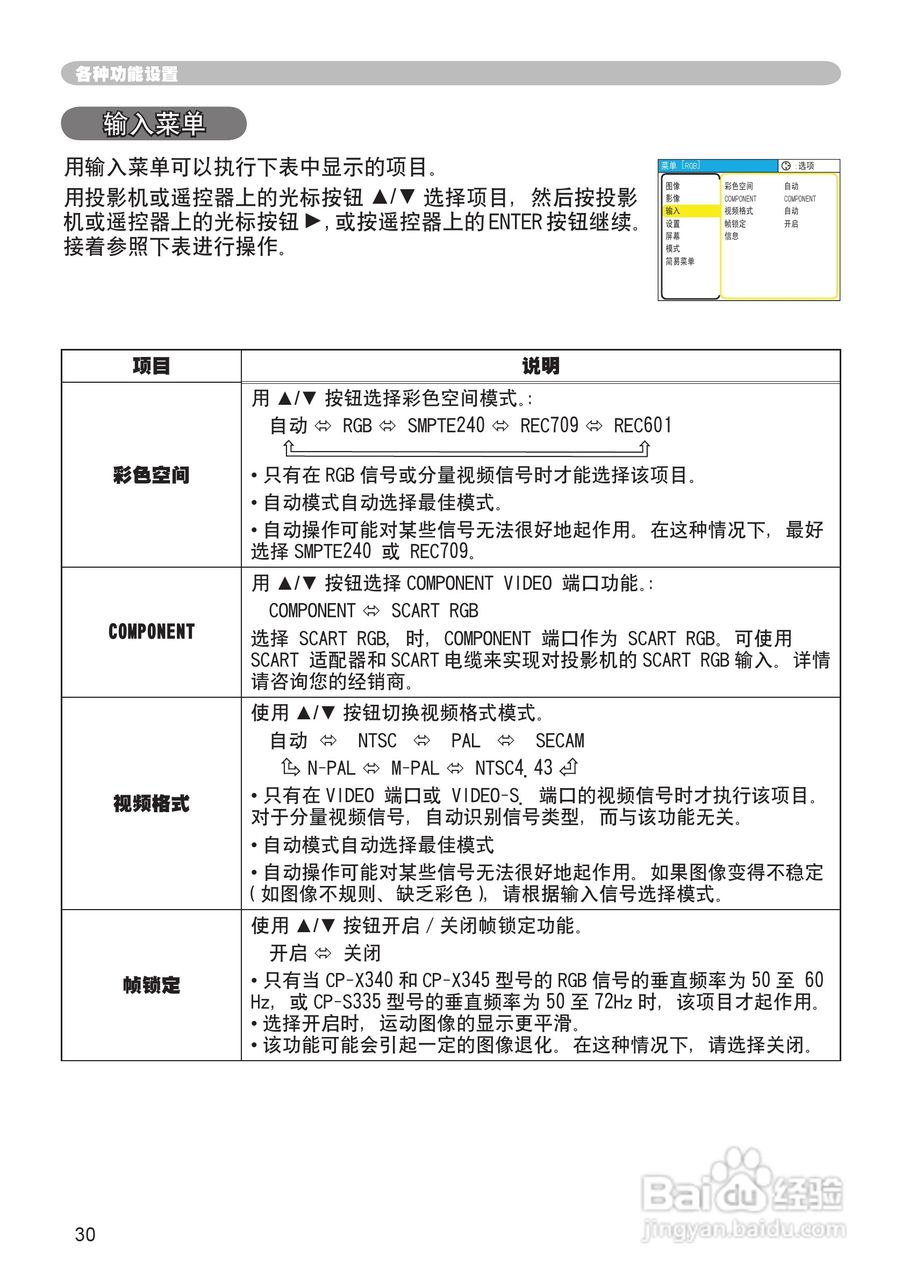 日立CP-X345WF投影机使用说明书:[3]