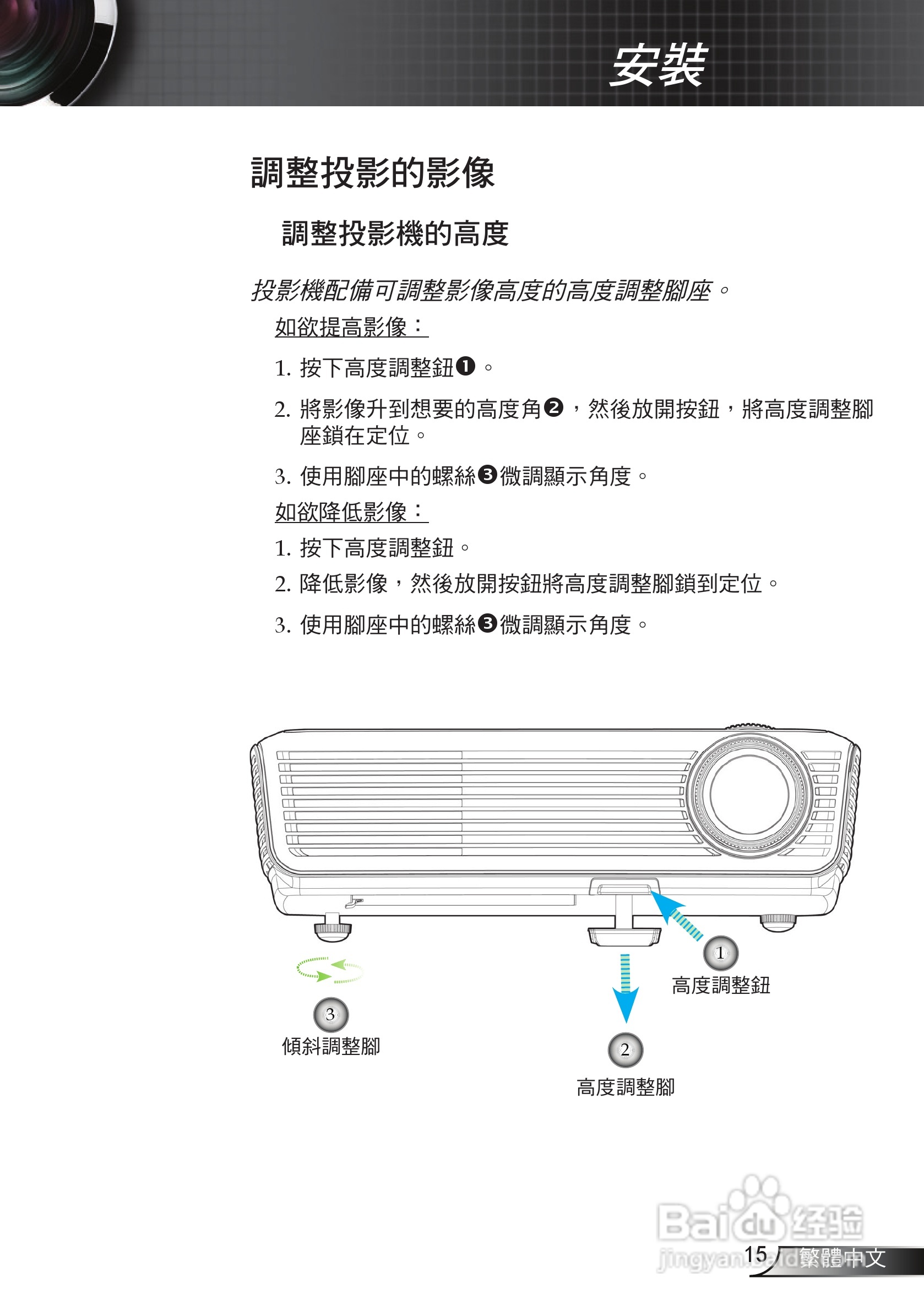 奥图码 HD65投影机说明书:[2]