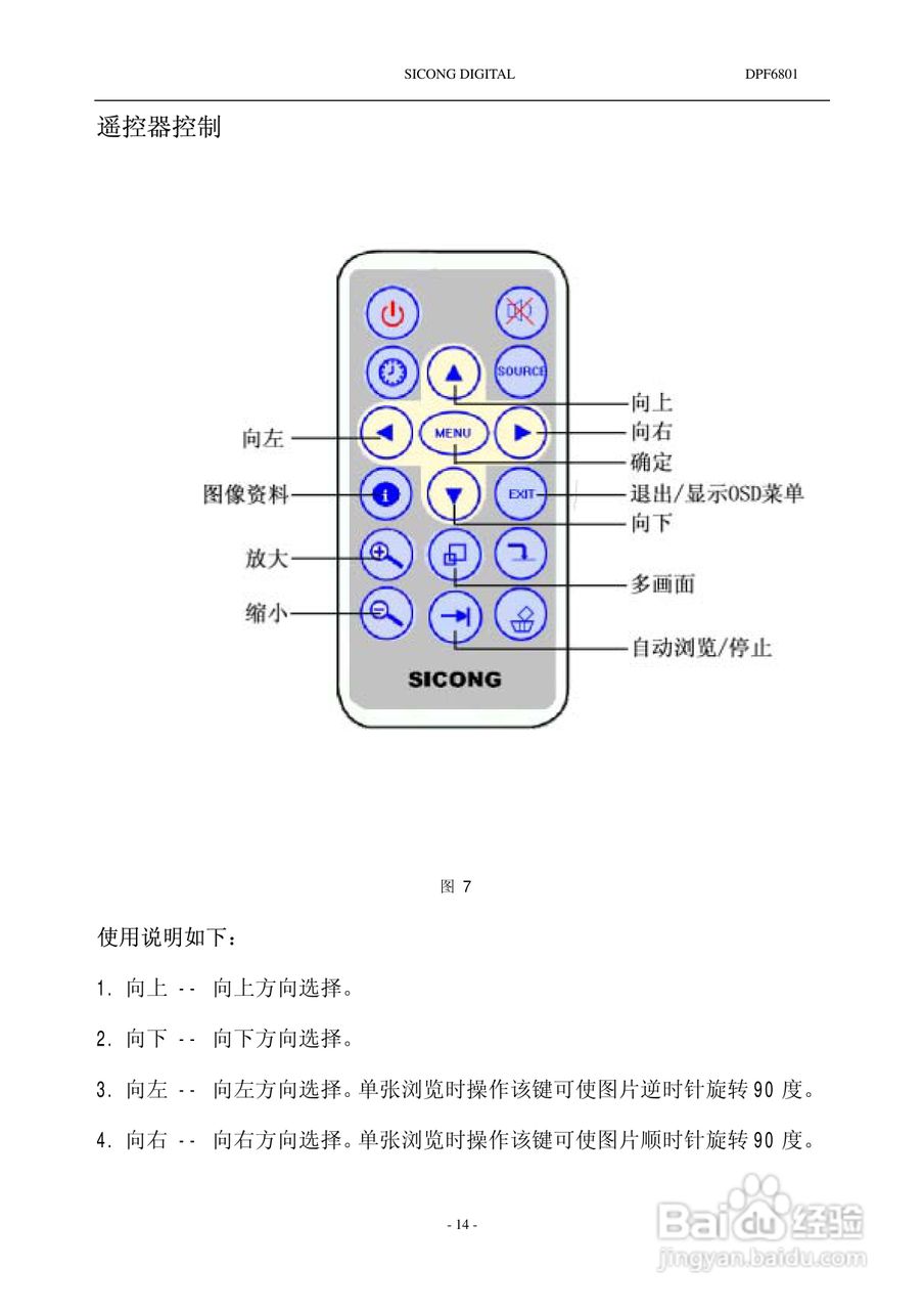 SICONG DPF6801数码相机说明书:[2]