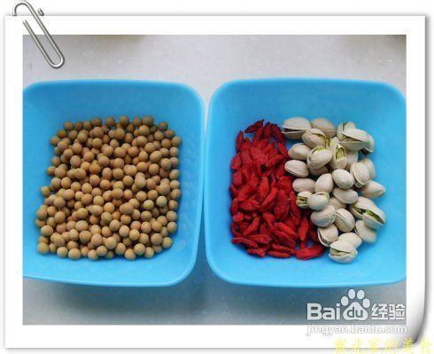 学生养眼可从早餐的一杯豆浆开始枸杞开心果豆浆