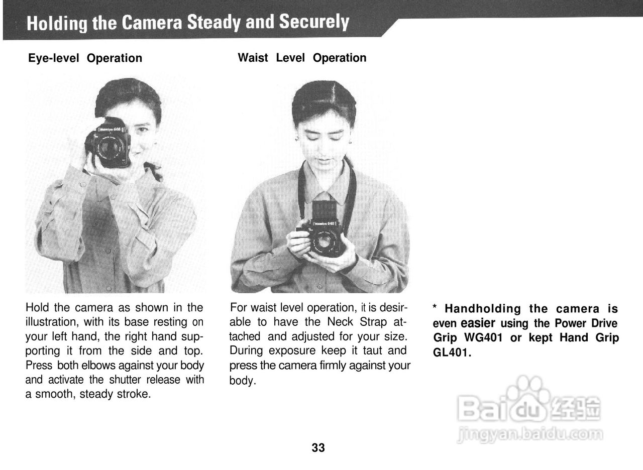 Mamiya 645 Pro数码相机说明书:[4]