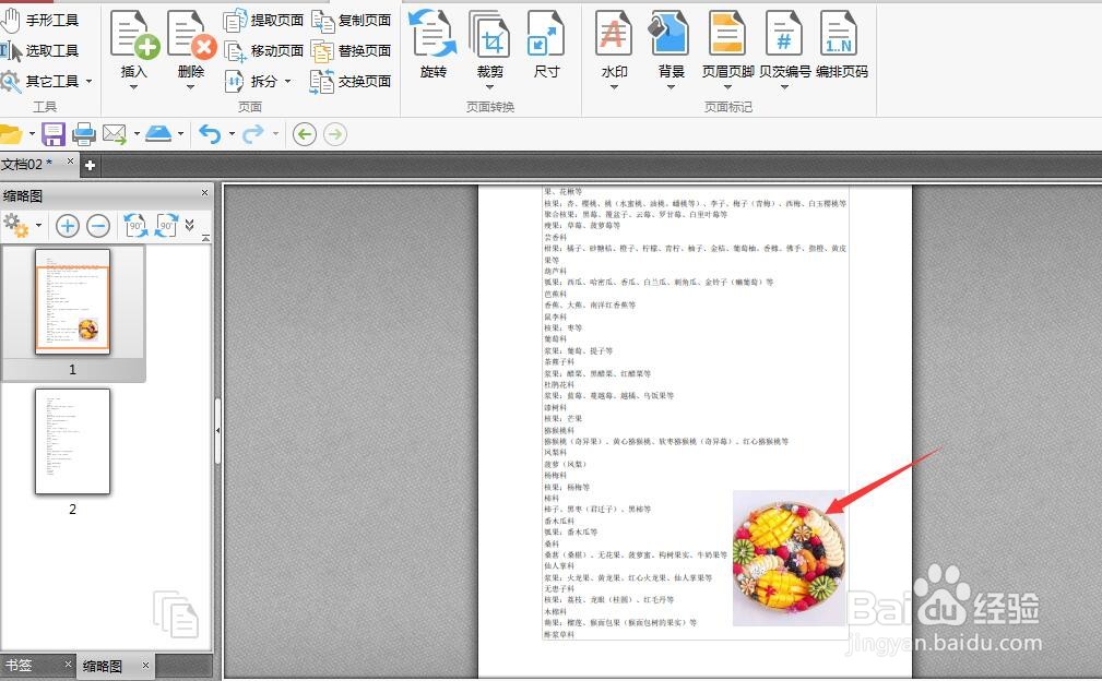 如何在PDF文档中插入图片？