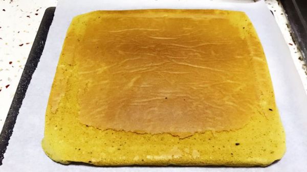 抹茶蔓越莓蛋糕卷