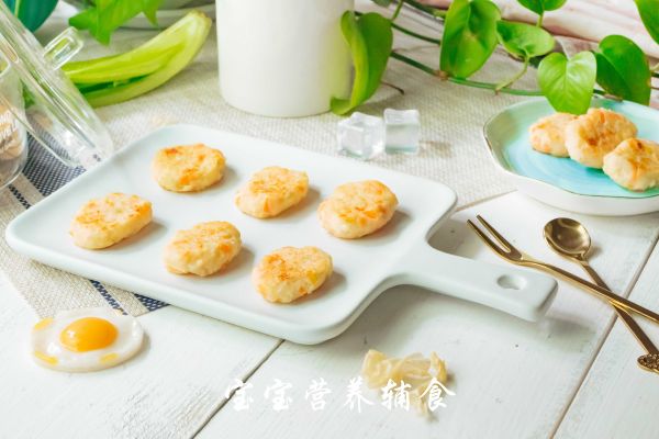 胡萝卜山药鱼饼