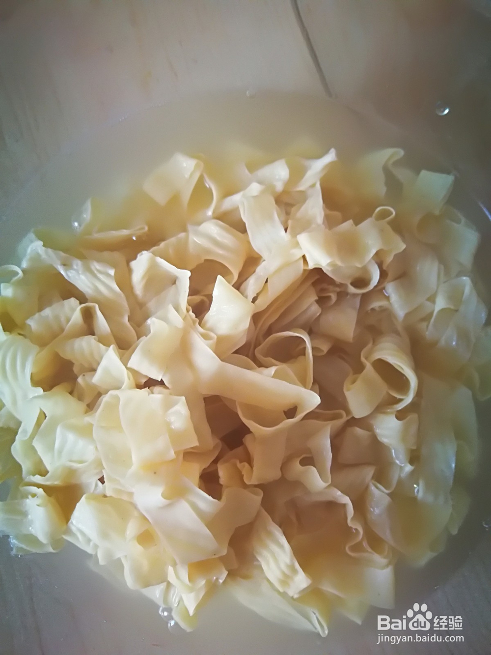 凉拌豆皮简单好做的方法