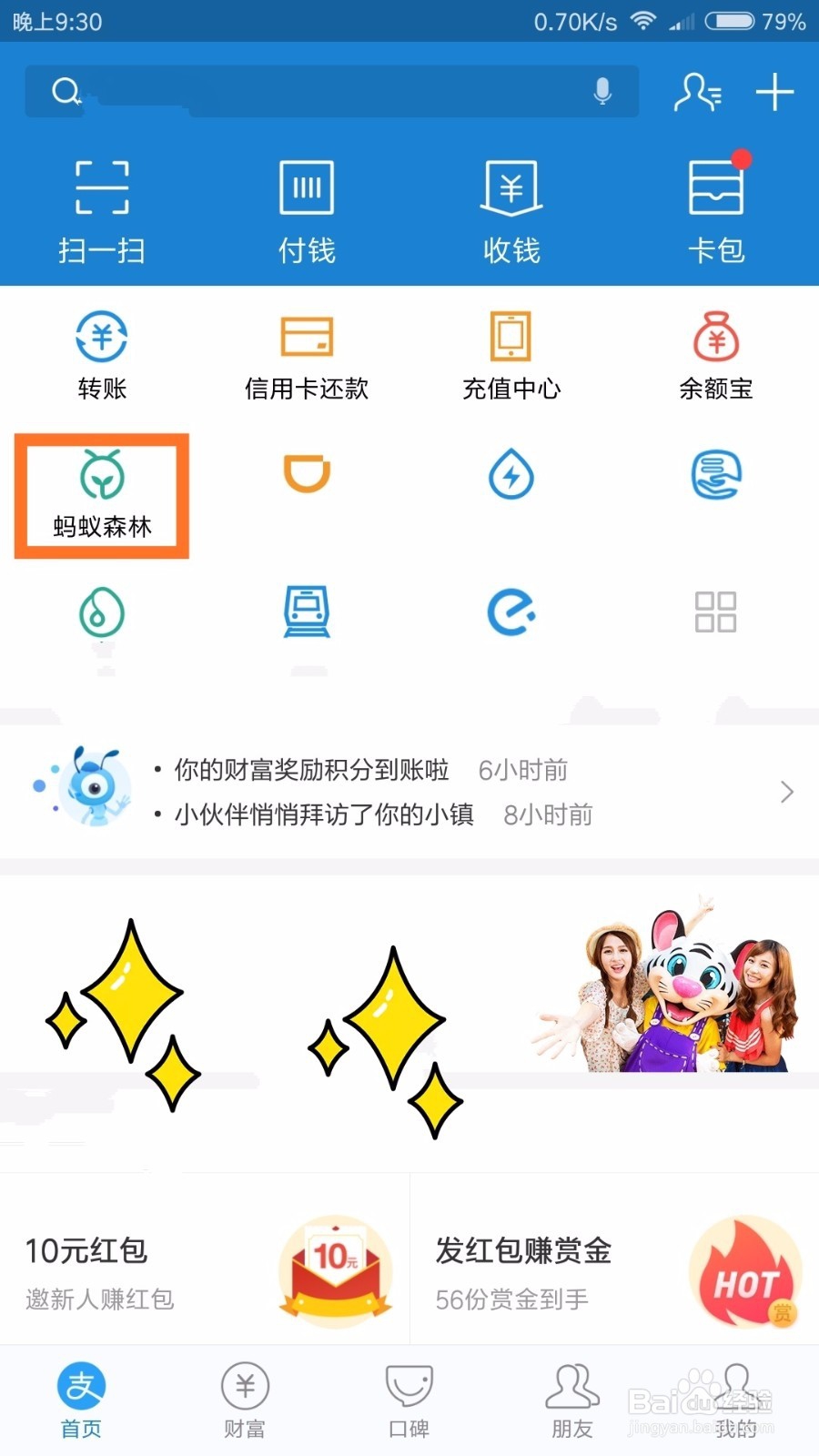 蚂蚁森林怎样合种树