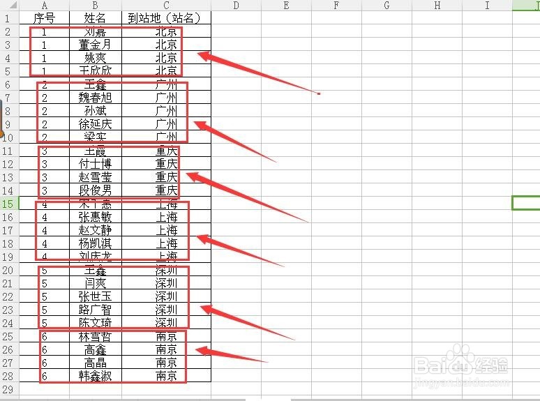wps中如何设置同类别同序号排序