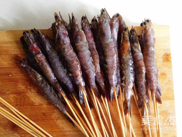 豆豉串串虾的做法