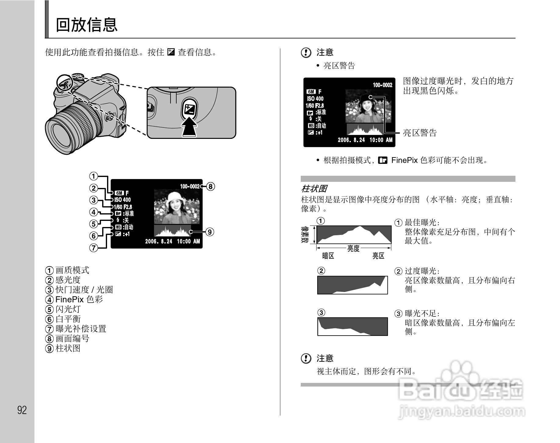 富士S6500fdx数码相机用户手册:[10]
