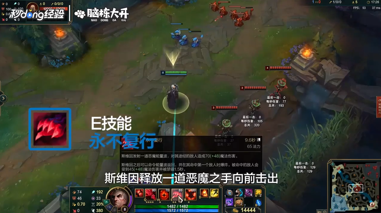 LOL诺克萨斯统领斯维因怎么玩