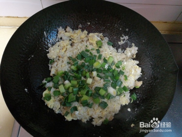 海蛎煎炒饭的制作方法