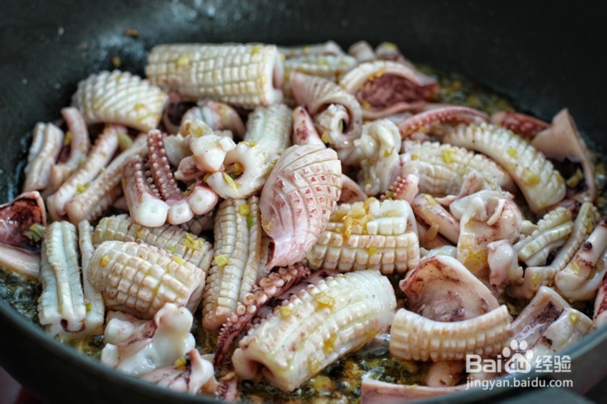 爆炒鱿鱼丝的做法