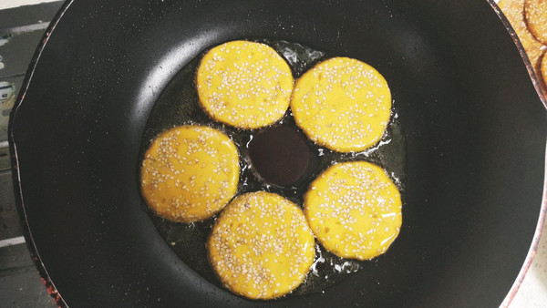 板栗南瓜糯米饼
