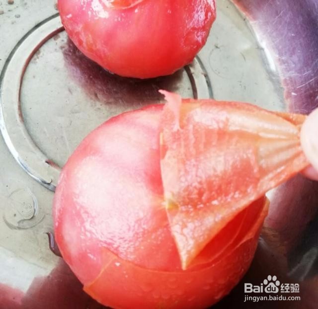 自制番茄鸡蛋饼