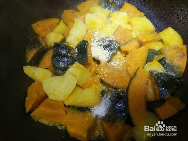 如何制作南瓜炖土豆