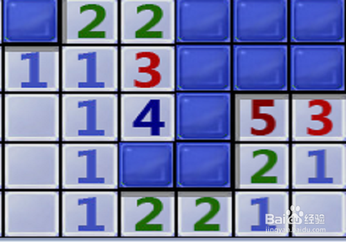 扫雷游戏的技巧