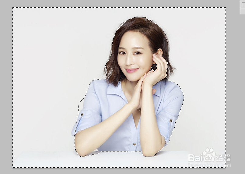 如何运用ps更换证件照的背景