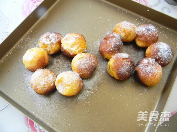 胡萝卜花朵甜甜圈