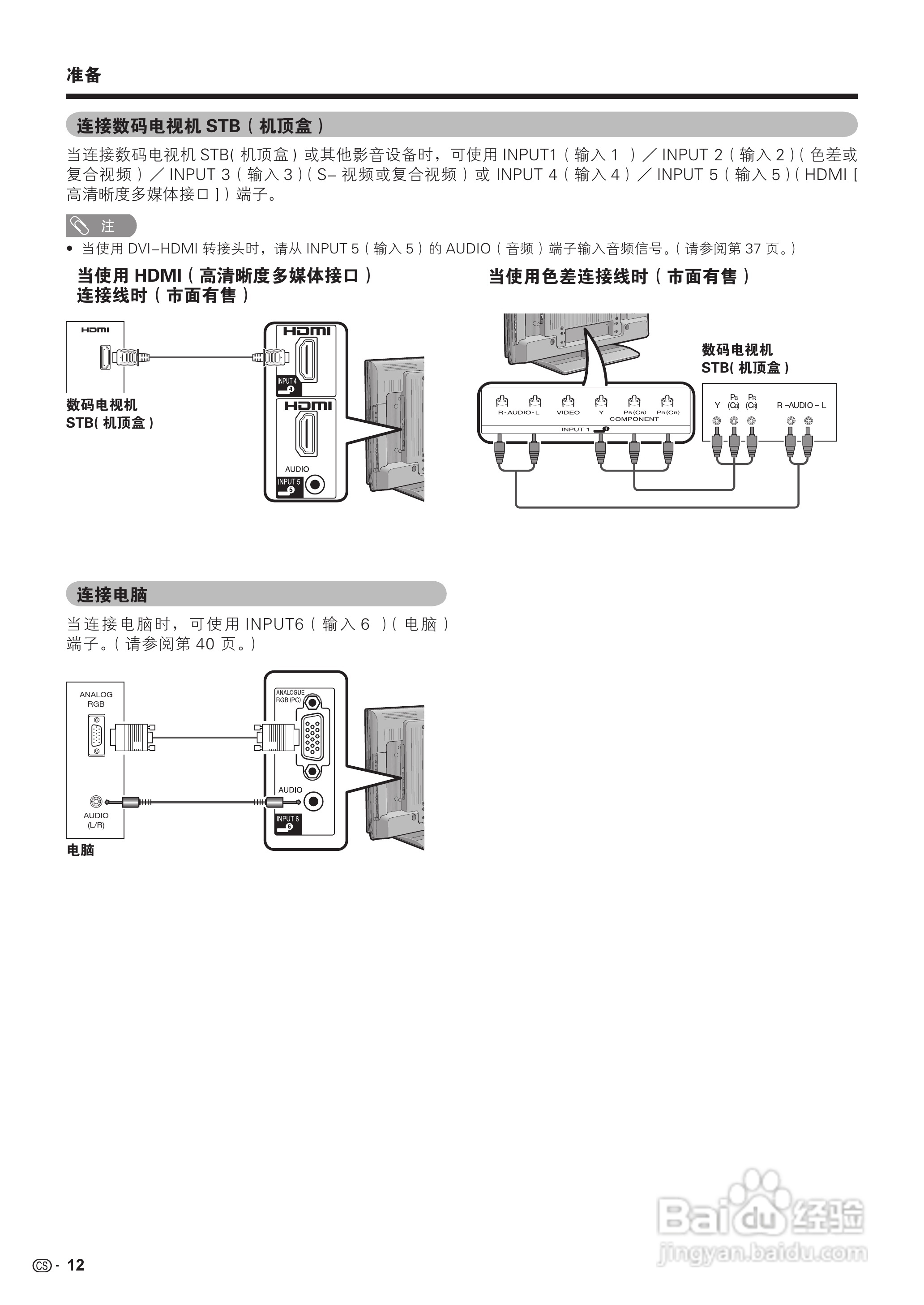 SHARP LCD-46A63/46F63液晶彩色电视机使用说明书:[2]