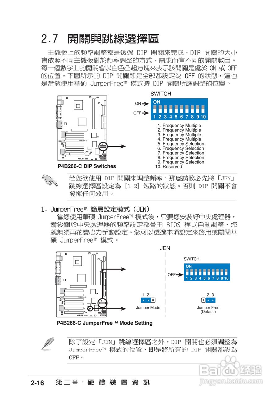 ASUS主机板P4B266-C使用说明书:[4]